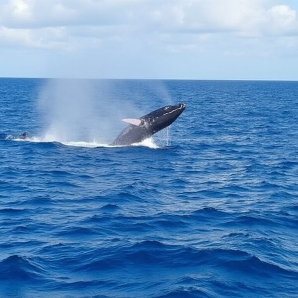 Whale watching & Bacardi island